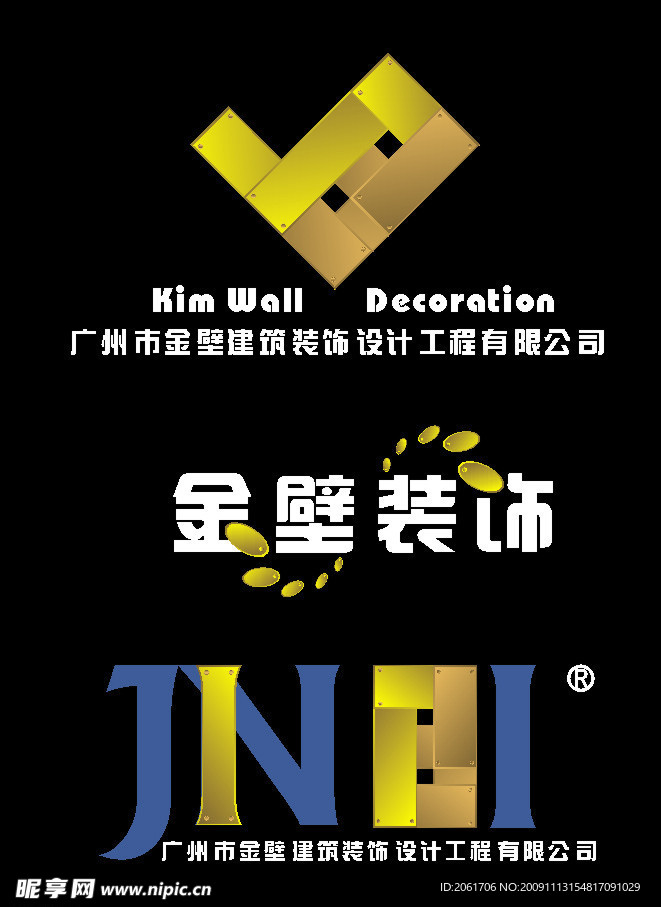 金壁装饰 LOGO