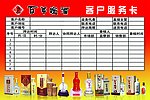 百年皖酒客户服务卡
