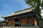 中式建筑前门
