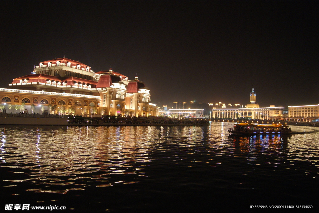 海河今湾之夜