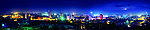 曲靖市全景夜景
