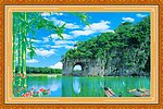 桂林山水（分层不精细）