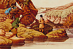 国外山水油画图片