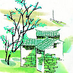 泼墨春
