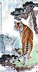 虎画作品