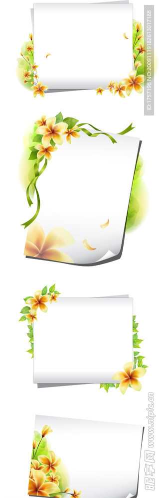 潮流花纹