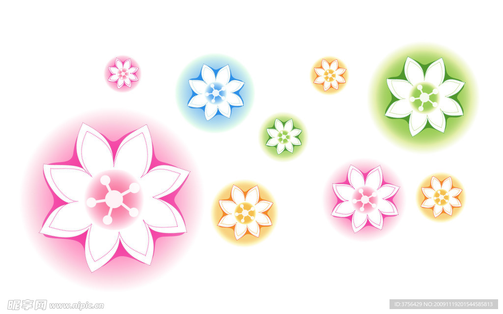 设计花朵 花纹 底图 底纹 条纹线条