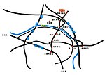 深圳市公明线路图
