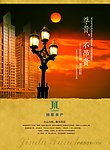 古典路灯灯杆
