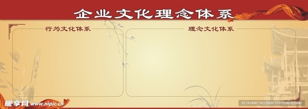 企业文化理念展板