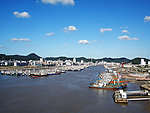 沈家门渔港全景