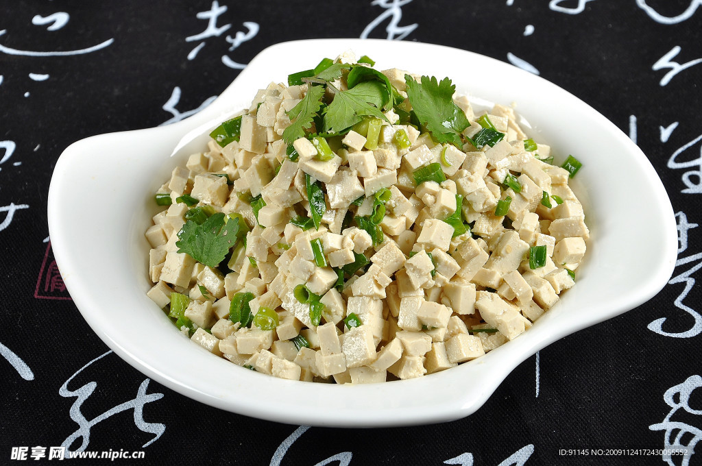 小葱拌豆腐