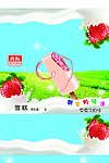 草莓雪糕包装