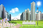 城市美景