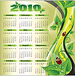 2010日历
