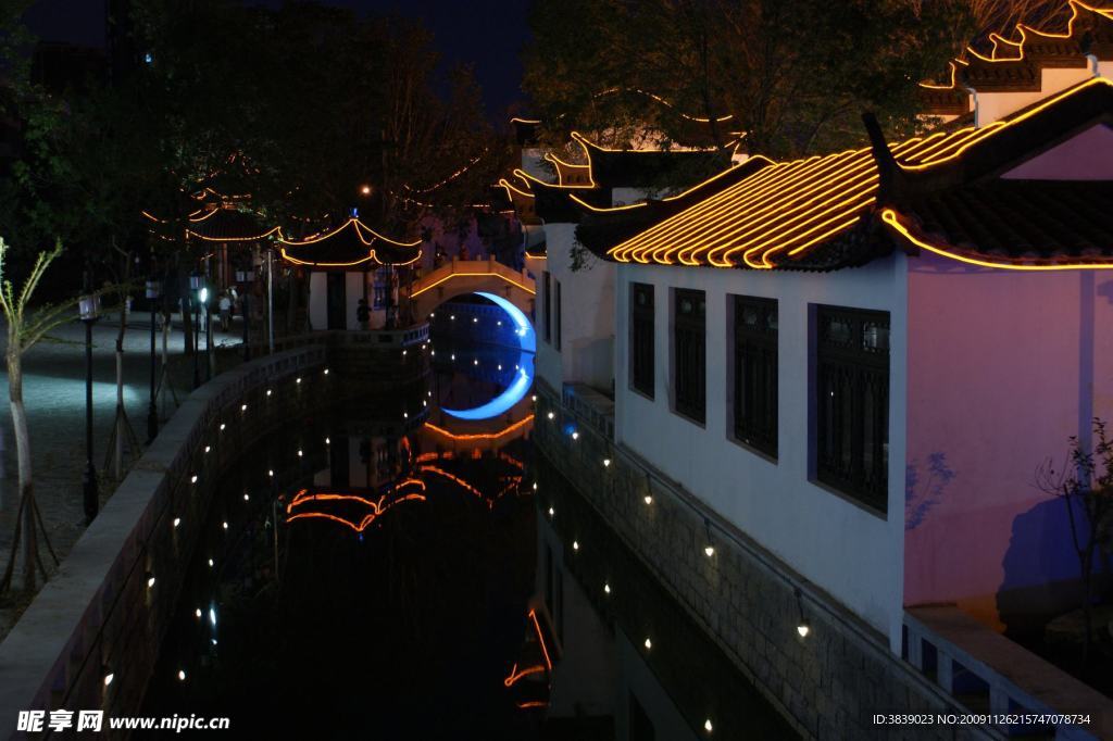 天津长虹生态园 江南风情街