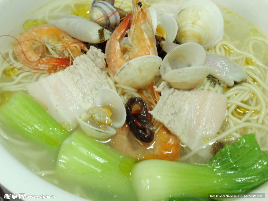 特色海鲜面