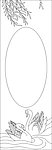 矢量镜框花纹