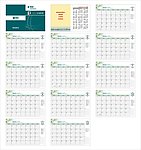 电力企业2010年日历画册