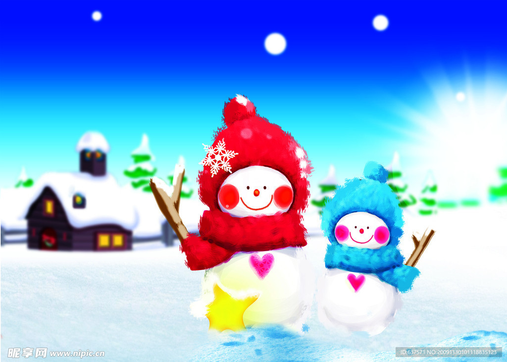 圣诞雪人