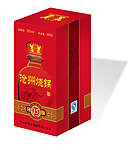 酒盒包装（展开图）