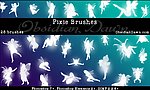 精灵和小仙女高清梦幻笔刷pixie brushes