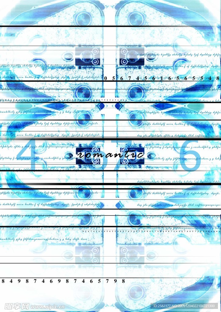 抽象数字