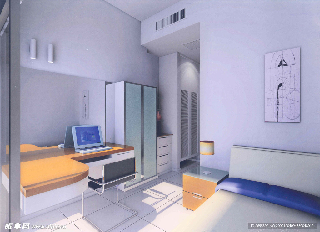 公共建筑模型105