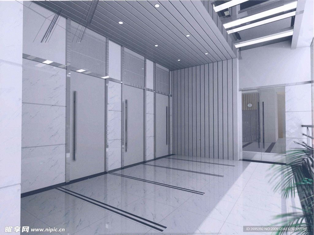 公共建筑模型102