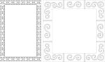 方形花纹