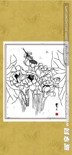 荷花蜻蜓