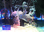 哈尔滨冰雪展冰雕《勇士归来》