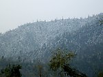 瑞雪后的大山