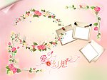 爱的幻想相册模板