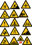 十六种常用警告标志