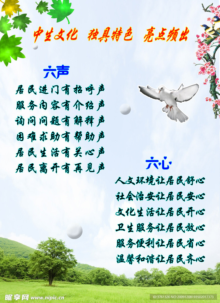 六声六心