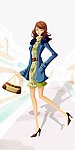 卡通青春美少女