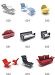 现代家具030 036