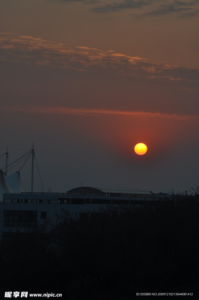 夕阳西下