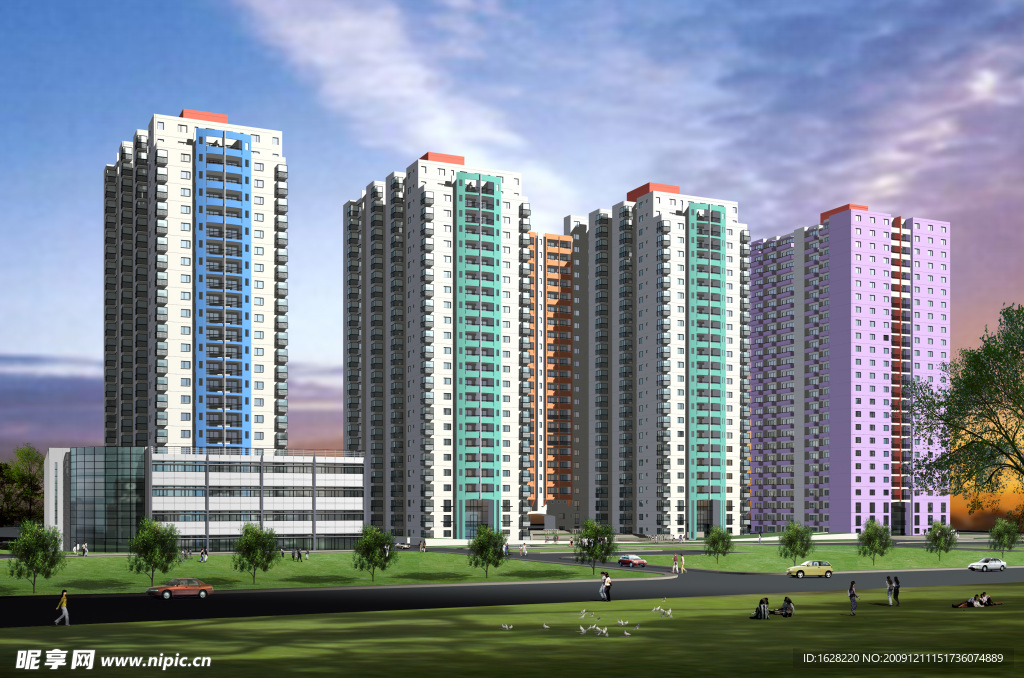建筑设计效果图资料