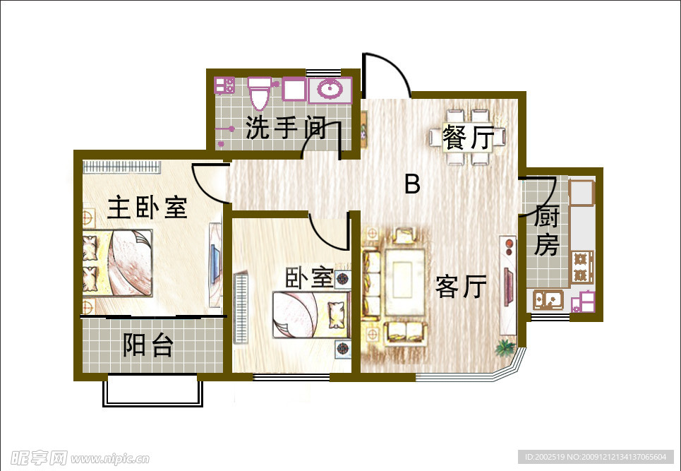 家配图