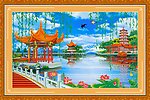 中堂 壁画（分层不精细）