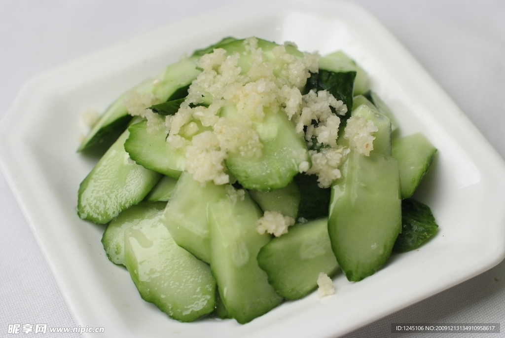 蒜泥黄瓜