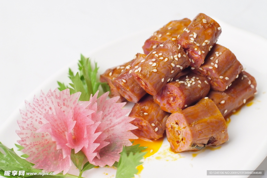 香辣鸭脖