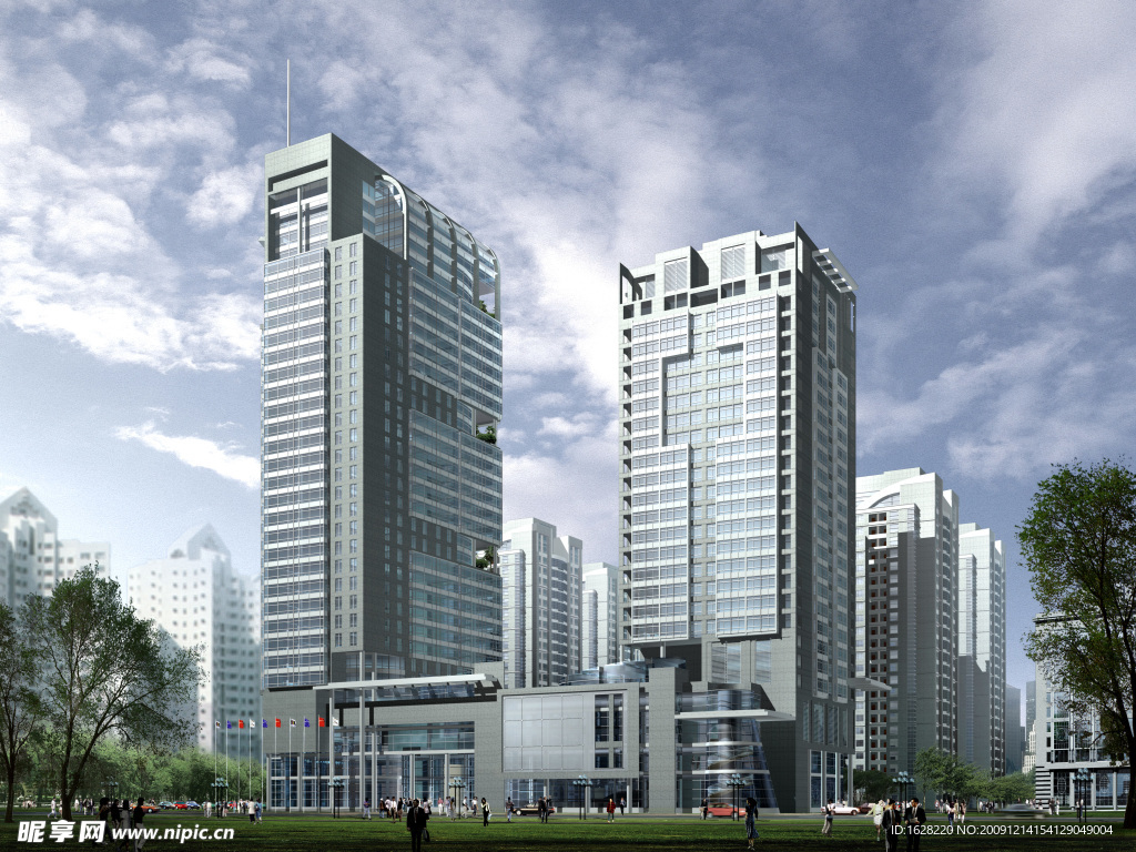 建筑设计效果图资料