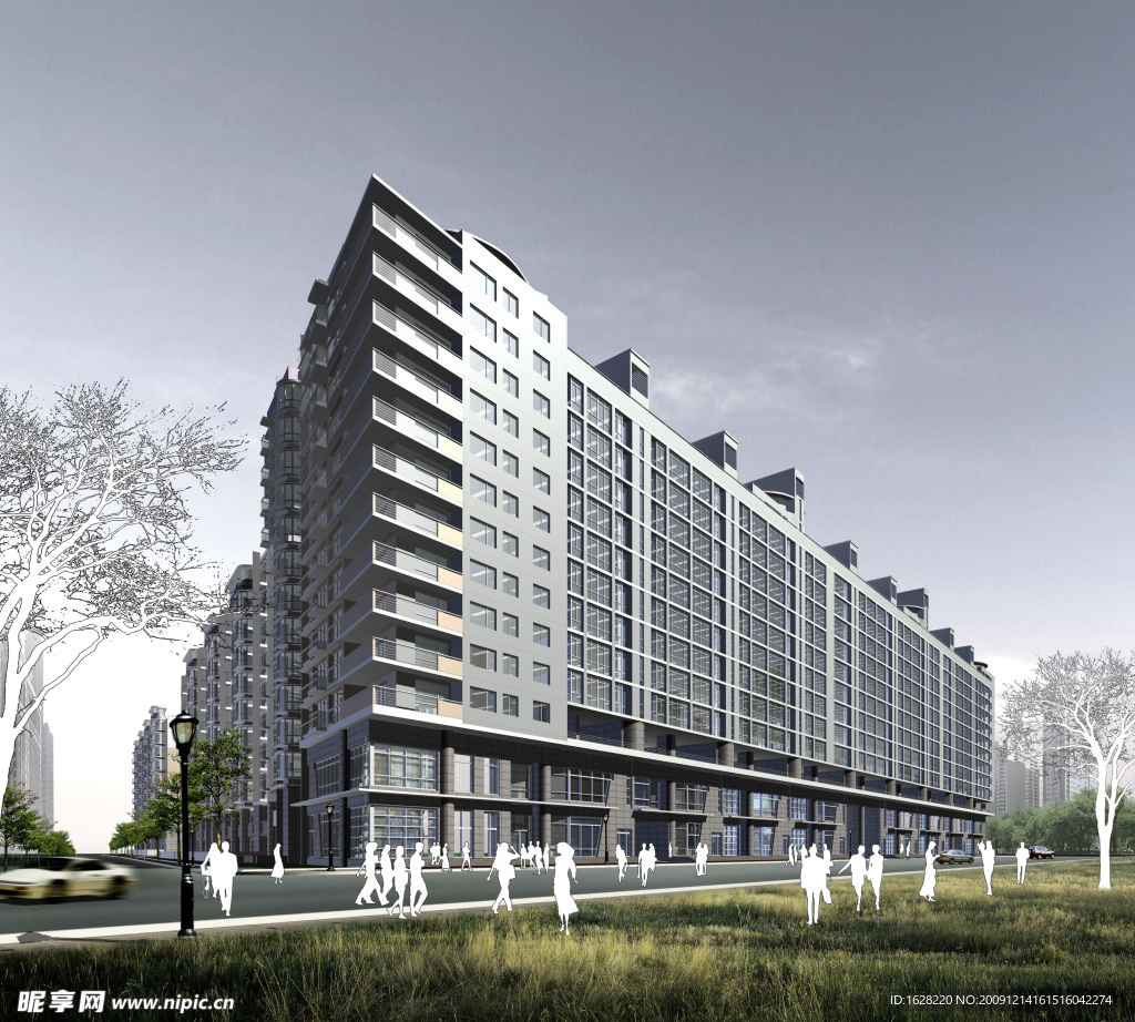 建筑设计效果图资料