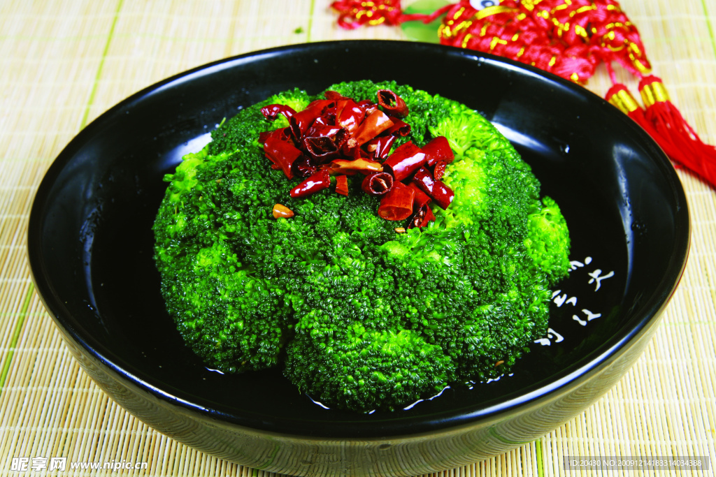 炝炒西兰花