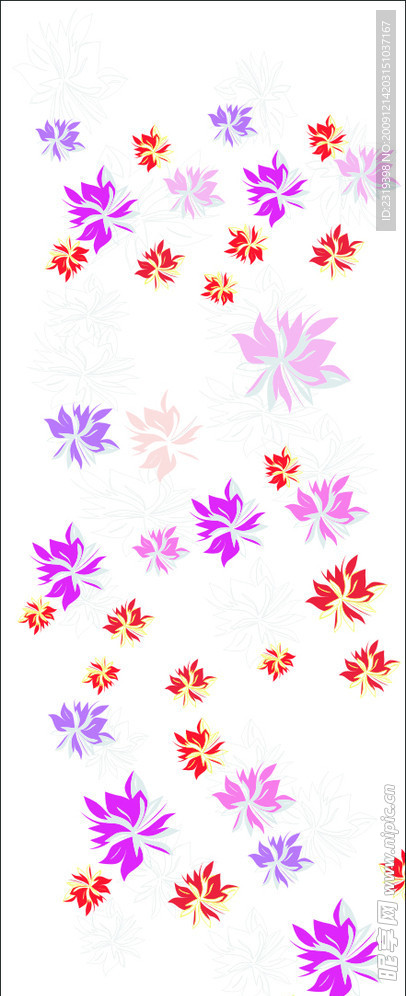 时尚花纹