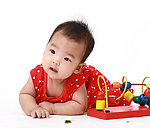 可爱幼童