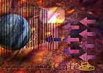数码 设计 广告 底纹 电脑 平面制作 底图 蝴碟 光盘 现代 科技 虚拟 未来